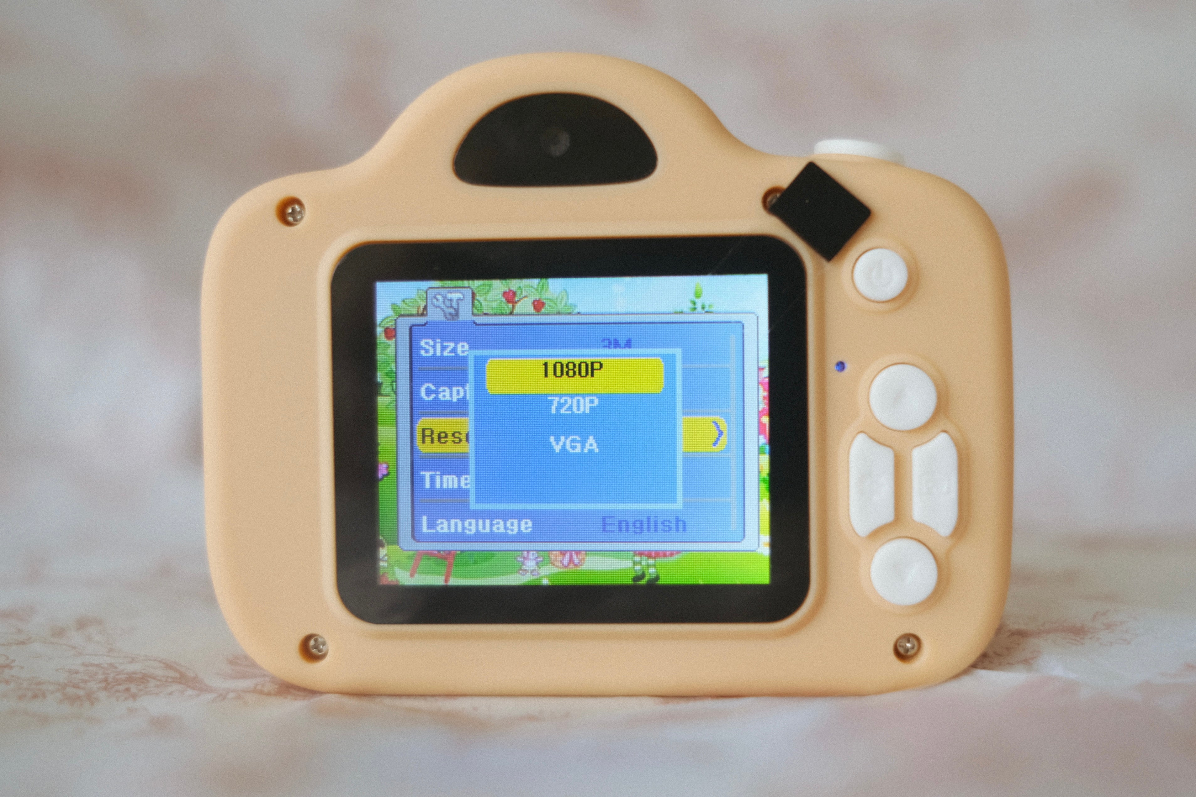 Children's HD Camera in Buttercream